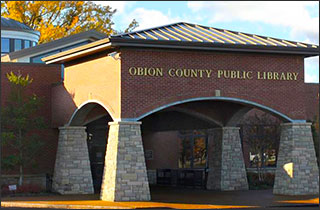 Obion County Library - Front of Building